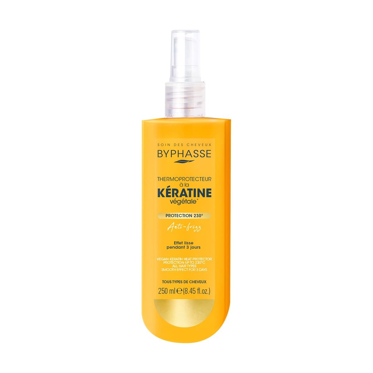 Vegan Keratin Heat Protector Spray 250 ml