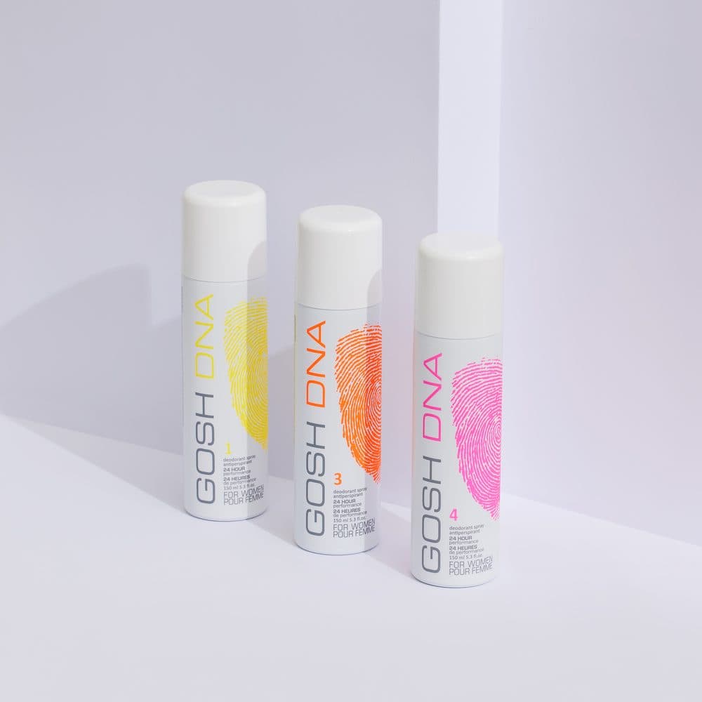 GOSH DNA deodorants