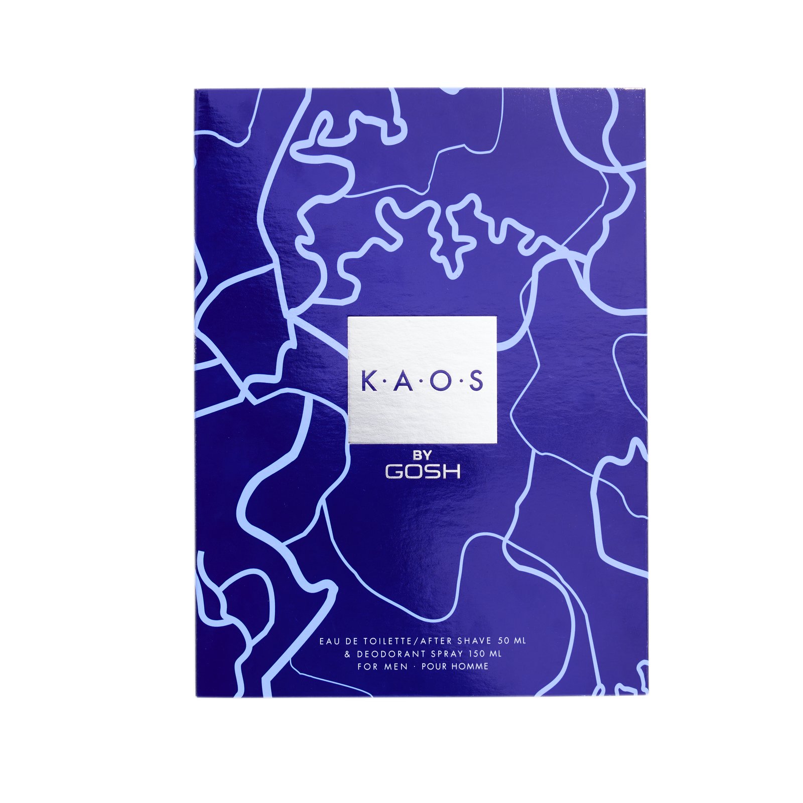 GOSH Kaos for Him Gift Set – Eau de Toilette 50 ml & Deodorant Spray 150 ml — GOSH KAOS Мъжки подаръчен комплект – тоалетна вода 50 мл и дезодорант 150 мл